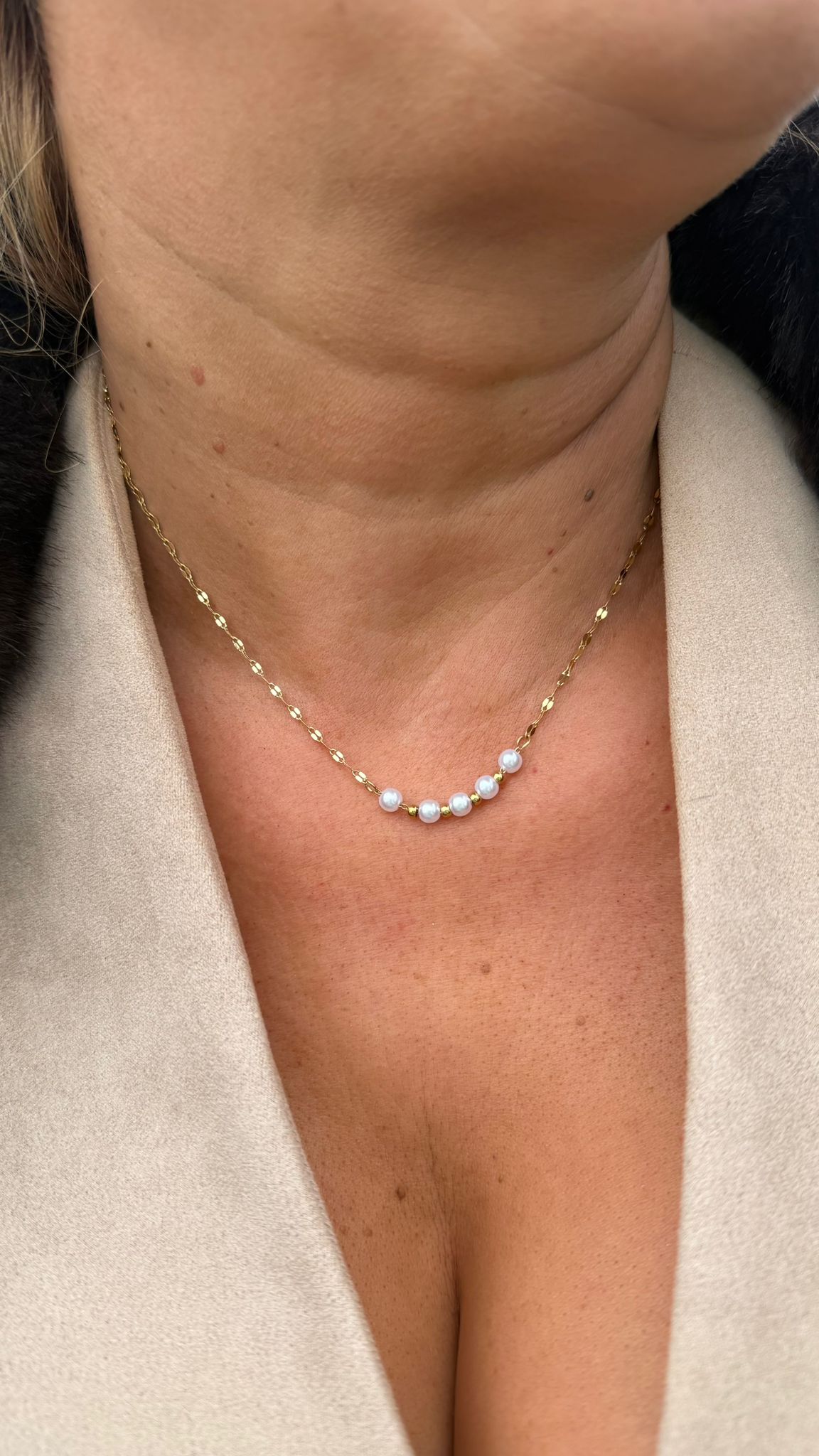 Love Pearl Necklace